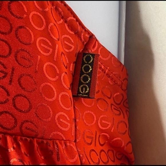 Coogi, Y2K VTG Vibrant Red Maxi Dress, Instantly Slimming w/Stretch & Halter,S - Picture 14 of 15